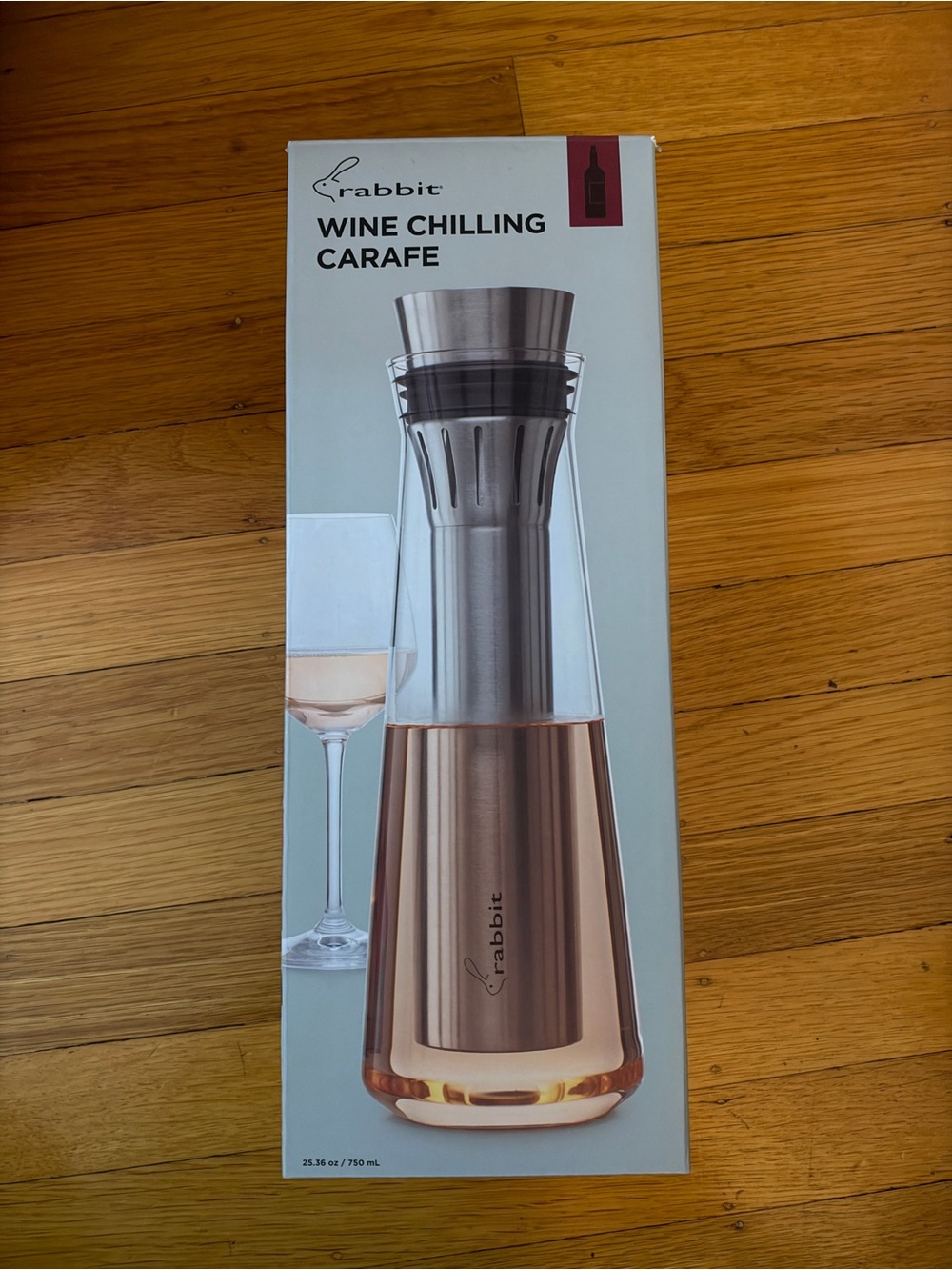 New! Rabbit wine chilling carafe